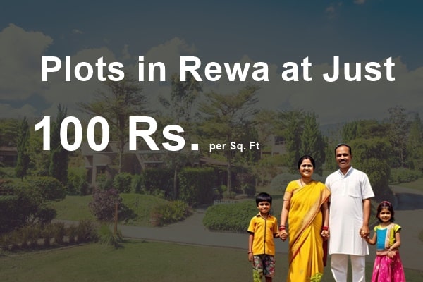 Plots in Rewa 100 Rs. Sq. Ft.