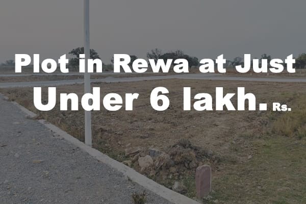 Plot in Rewa 6 lakh Rs.