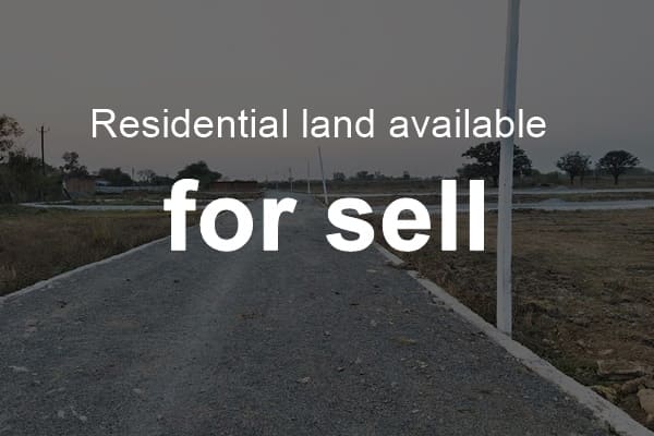 Residential land available for sell