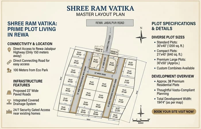 Shree Ram Vatika Property Layout